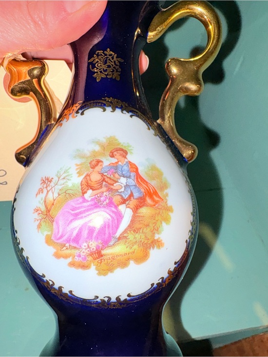 Limoges フラワーベース French Limoges Vase